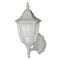 Designers Fountain Waterbury 1425 in 1Light White Outdoor Wall Lantern with Clear Glass Shade 2462-WH - alternate 2